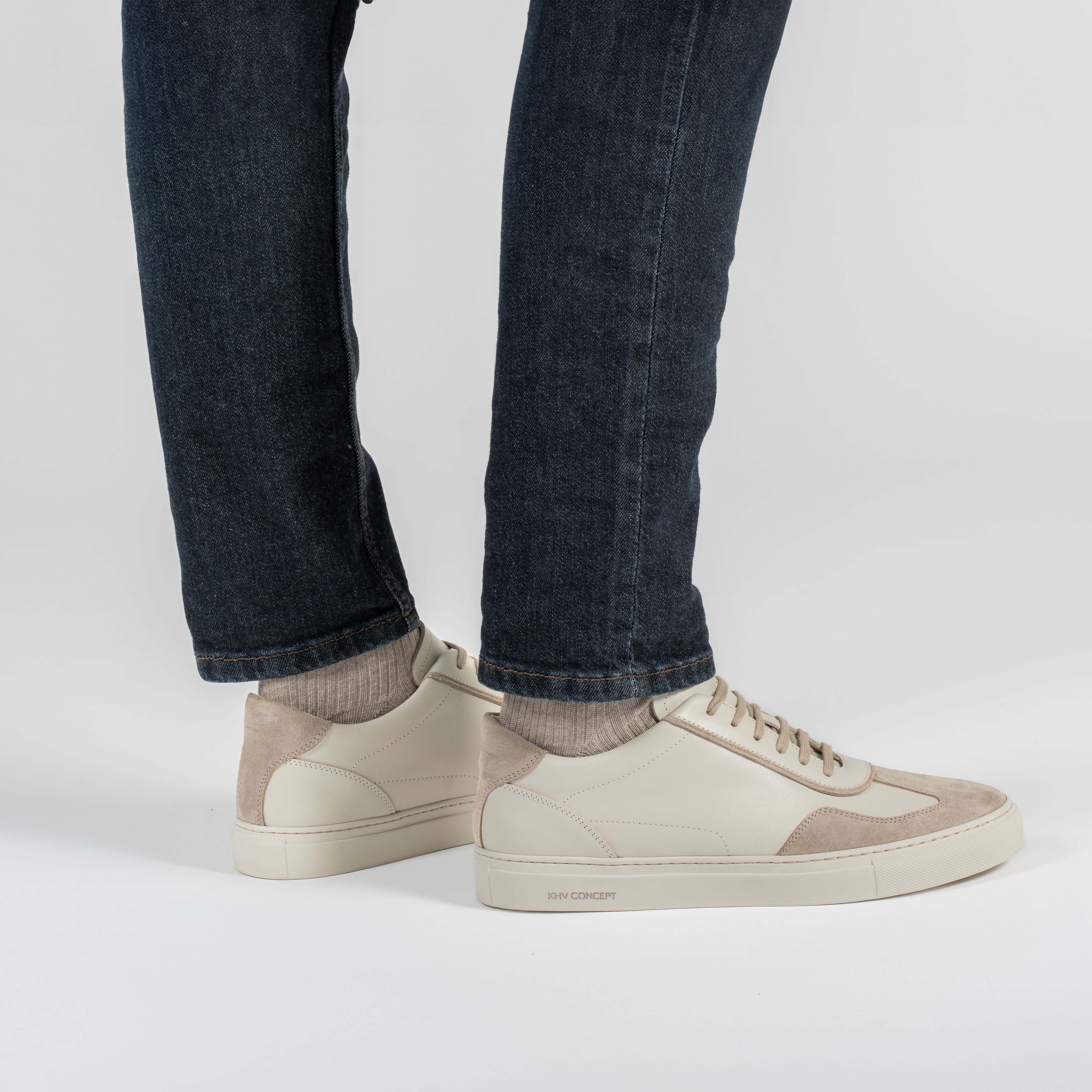 Men's Ace Sneaker Ecru