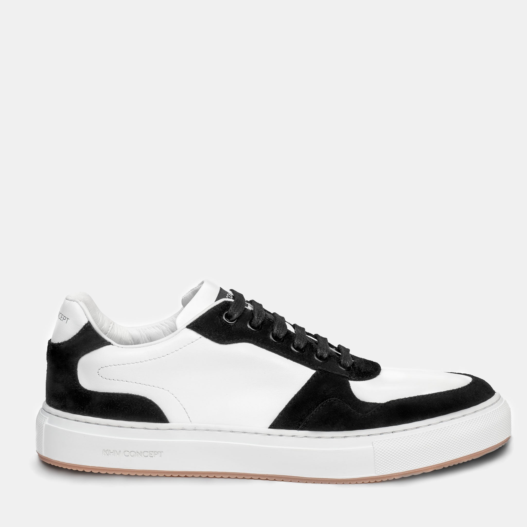 Men's B Sneaker Black and White
