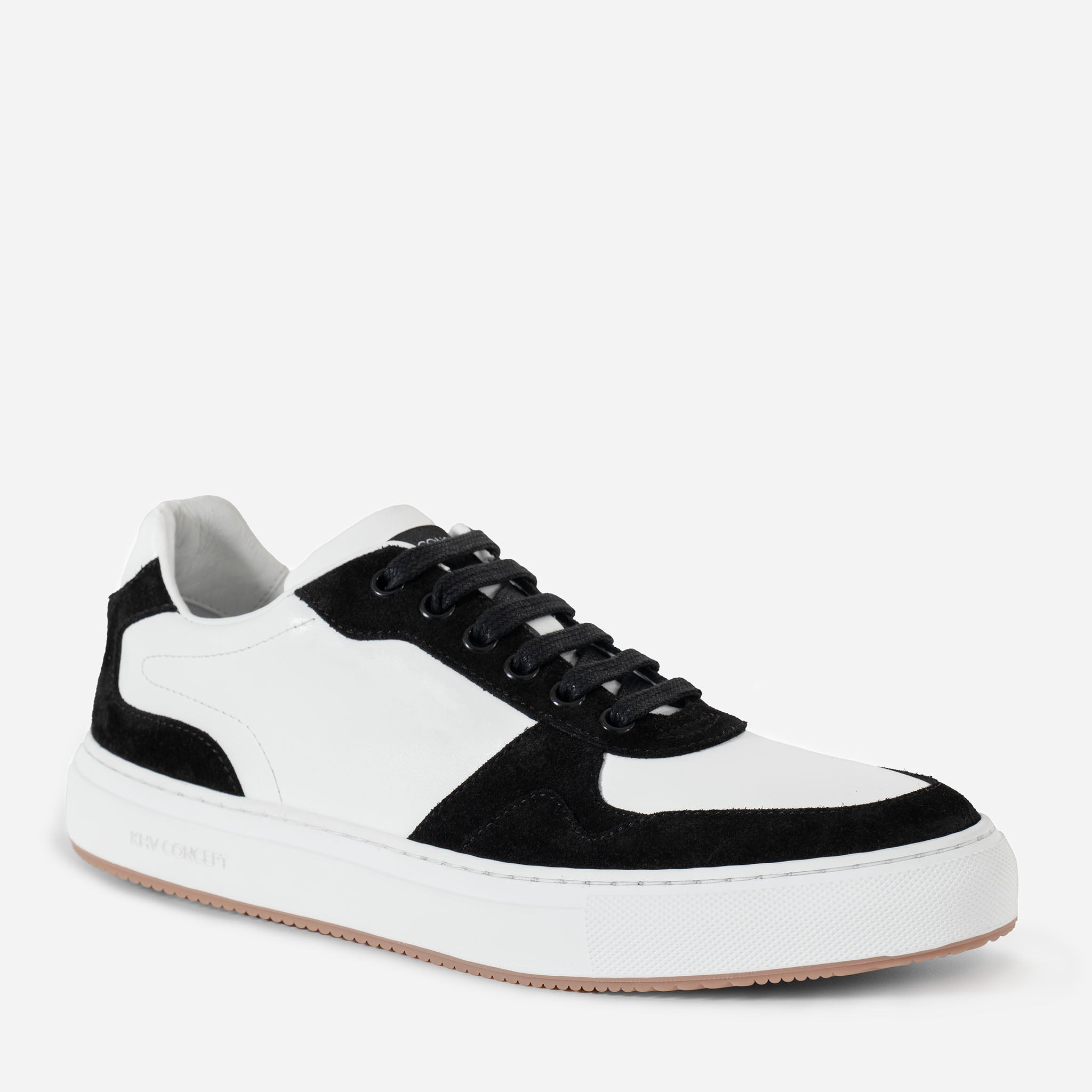 Men's B Sneaker Black and White