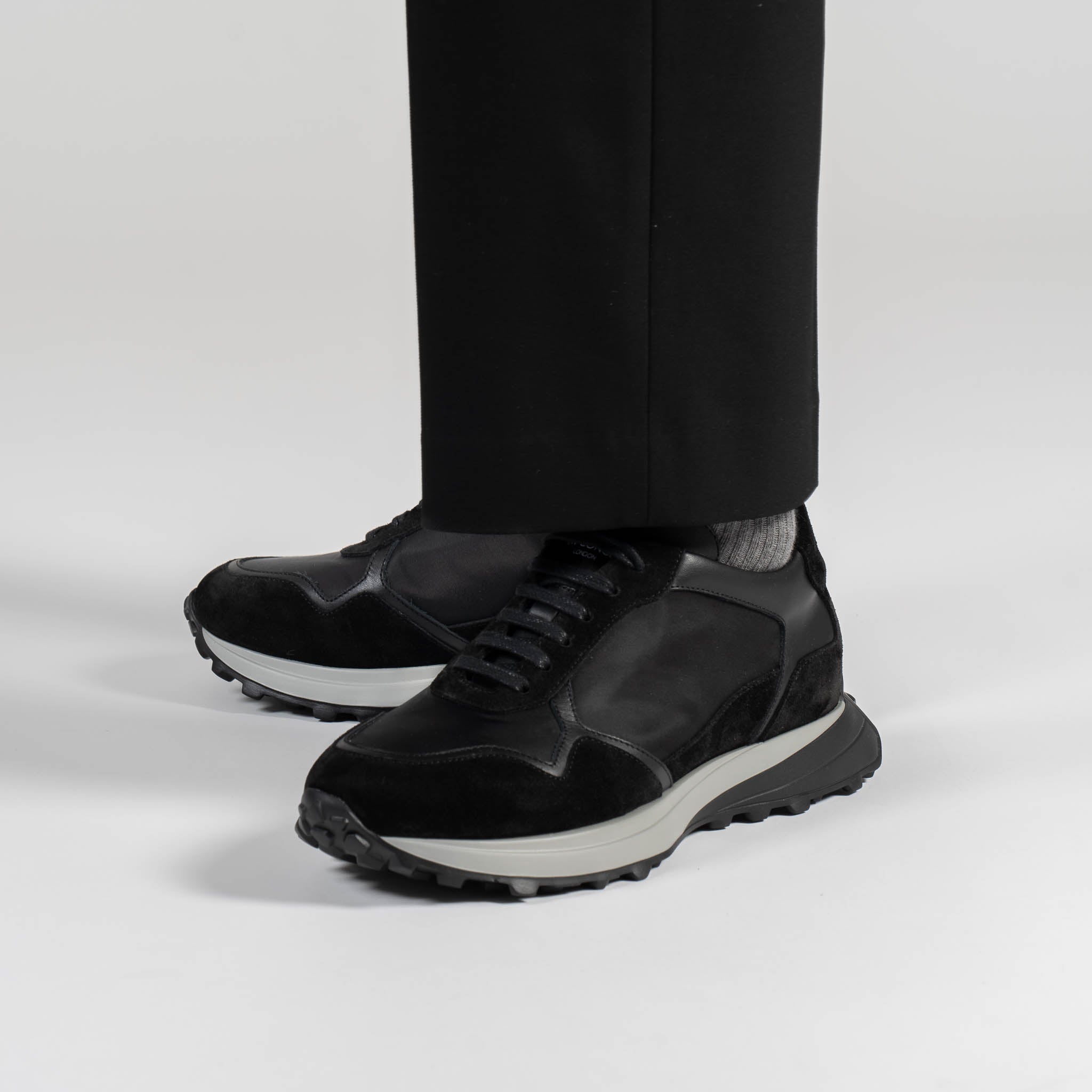 Men's CT Runner Black Nylon