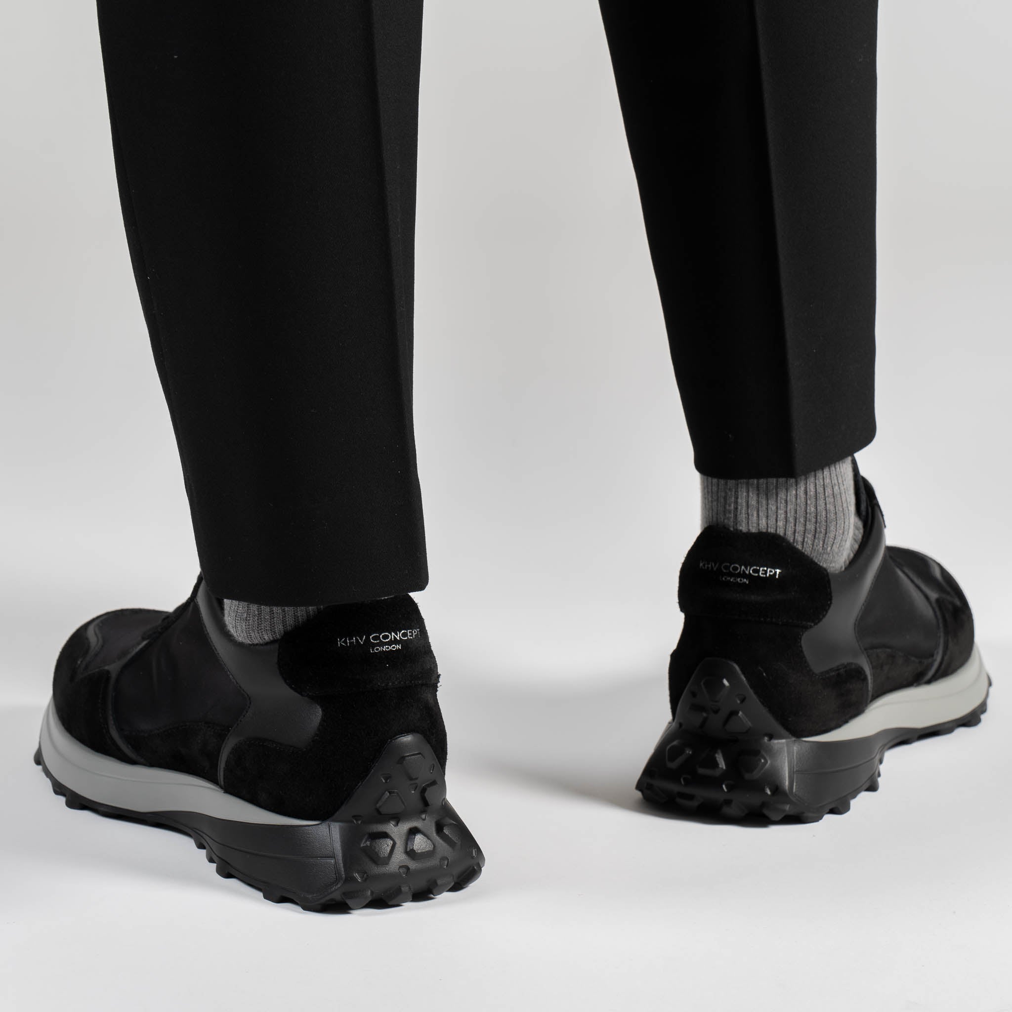 Men's CT Runner Black Nylon